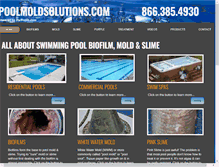 Tablet Screenshot of poolmoldsolutions.com